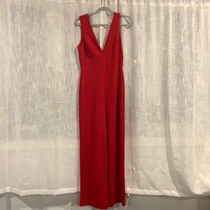 Lulus Ready For It Sleeveless Wide-Leg Jumpsuit